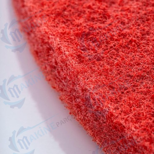 Ceyped 43 Cm Kırmızı Temizlik Pedi (5 li Paket)