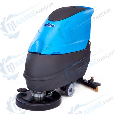 Nilco Indigo 450E PRO / 450 B PRO Uyumlu Zemin Yıkama Fırçası 483 mm